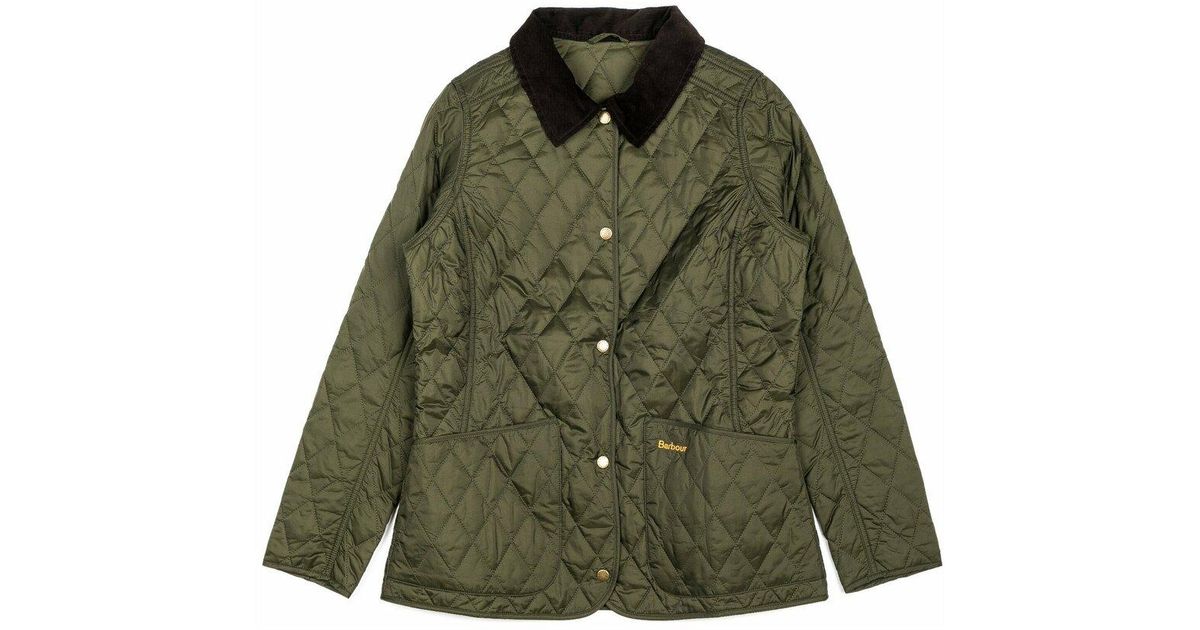 Giacca annandale quilt husky di Barbour in Verde | Lyst