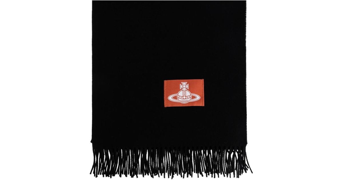Vivienne Westwood Winter Scarves in Black Lyst UK