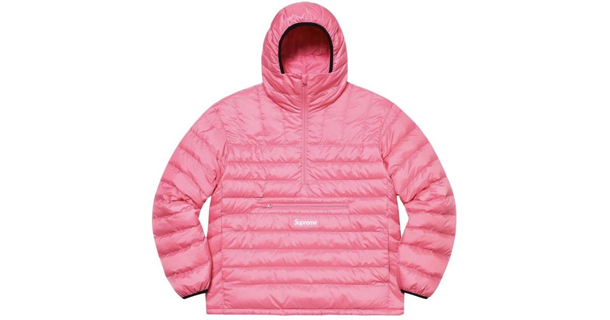 Supreme Winter Jackets in Pink for Men Lyst