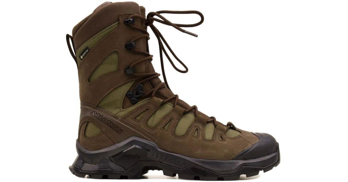 Salomon Lace-Up Boots in Brown for Men | Lyst