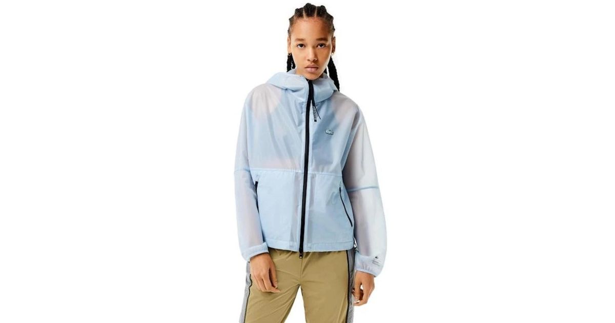 Lacoste running shop jacket