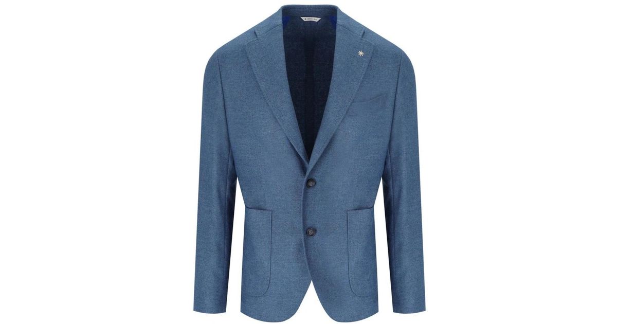 Royal Blue Ritz Manuel Ritz Blazers in Blue for Men | Lyst UK