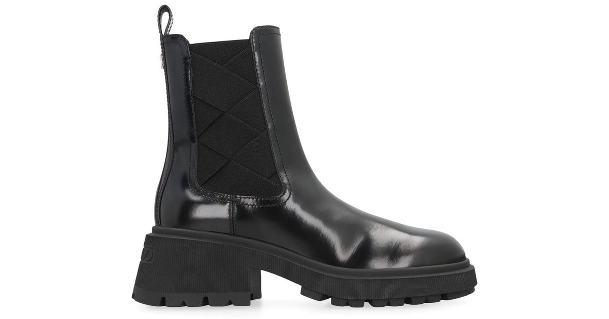 Jimmy Choo Chelsea Boots in Black | Lyst
