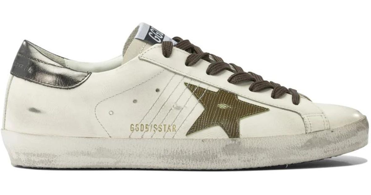 Golden Goose Deluxe Brand - Man - White Ocra - Sneaker