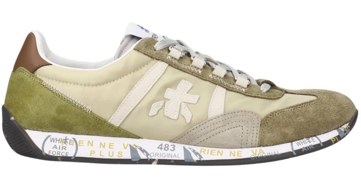 スニーカー PREMIATA Men Sneakers JACKYX VAR 7499 BEIGE Beige premiatamickpremiata-bej-beige