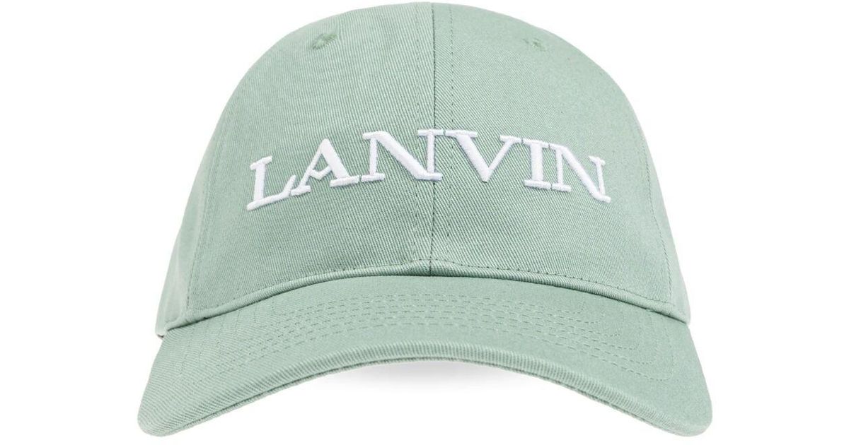 Lanvin Caps in Green for Men Lyst