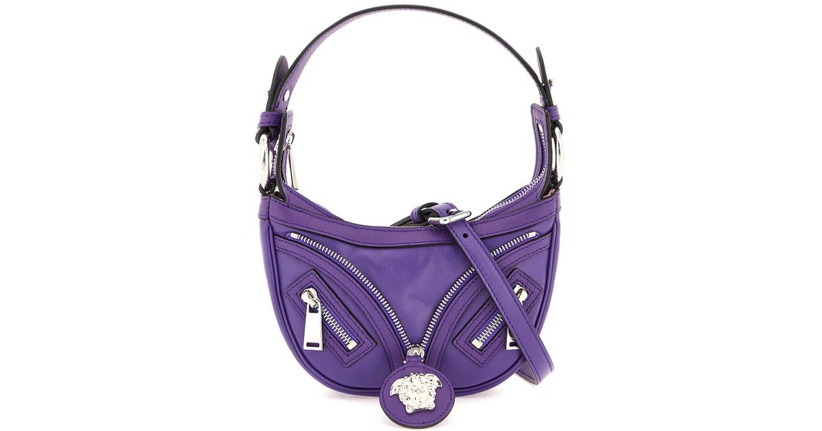 Versace Mini Leather Hobo Bag on SALE