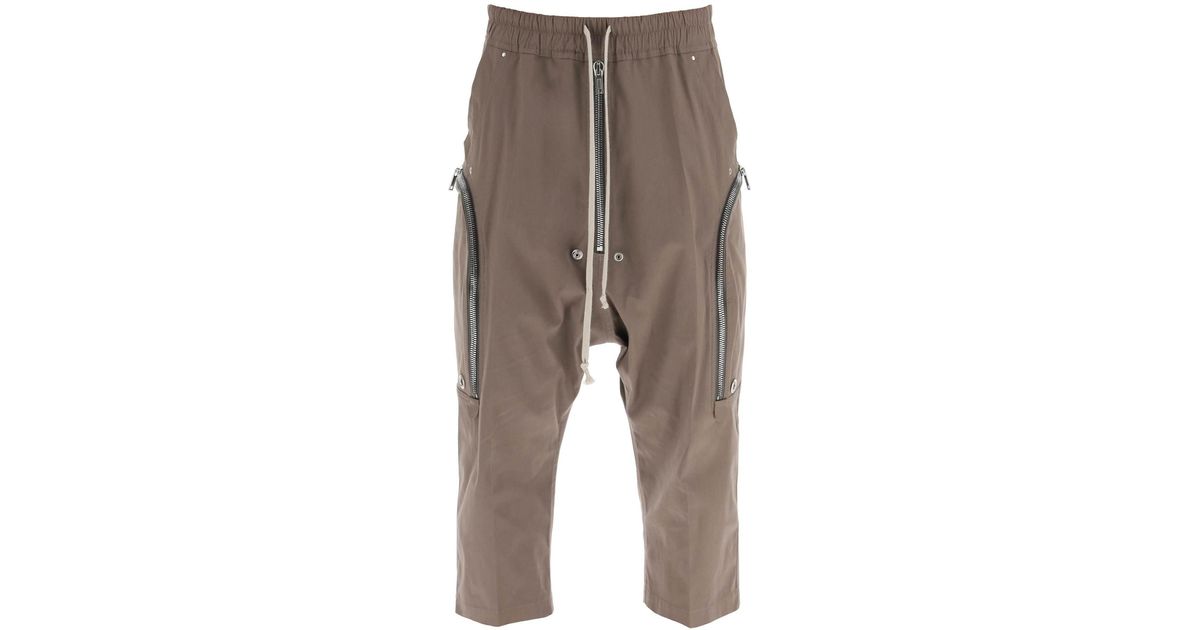 Rick Owens Bauhaus Bela Cargo Pants for Men Lyst