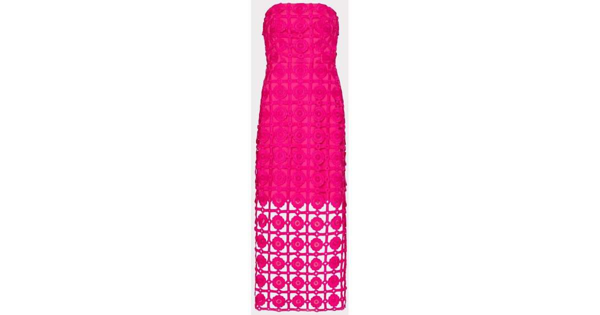 Kait Tile Lace Dress, Molly Pink main image 1