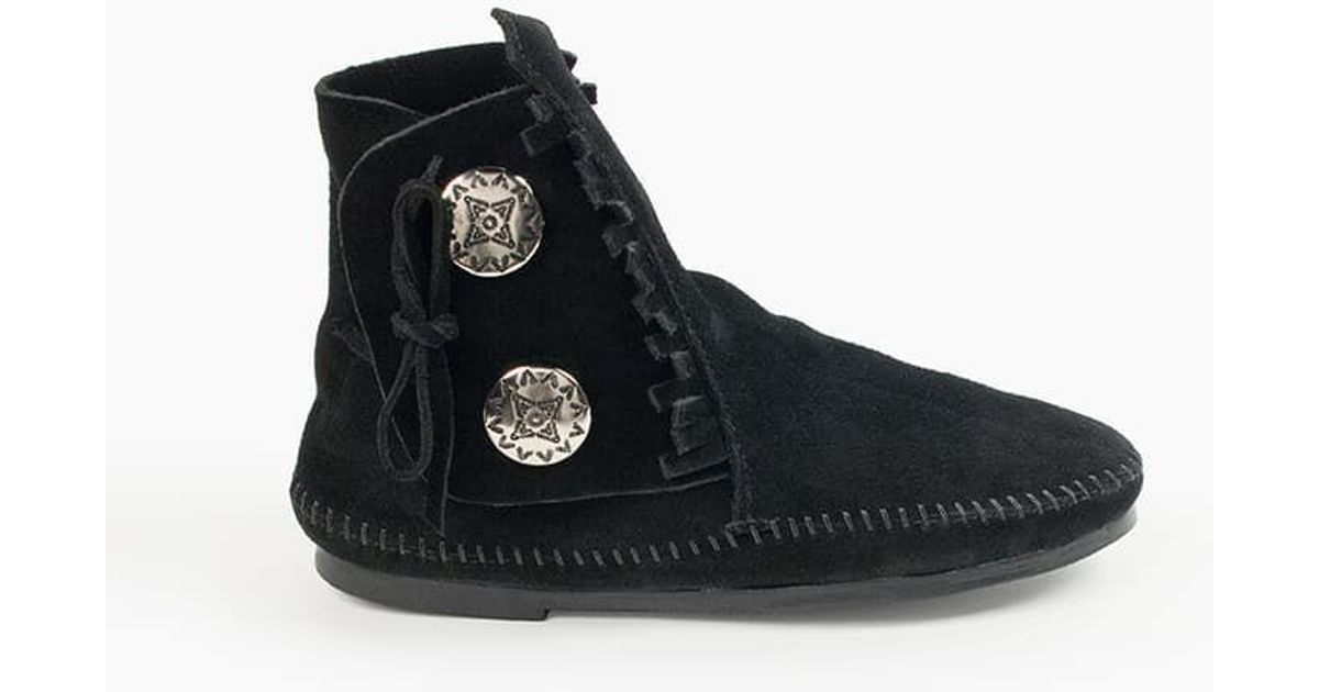 two button hardsole boot mens