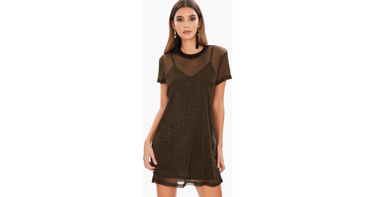 Mesh T-Shirt Dresses