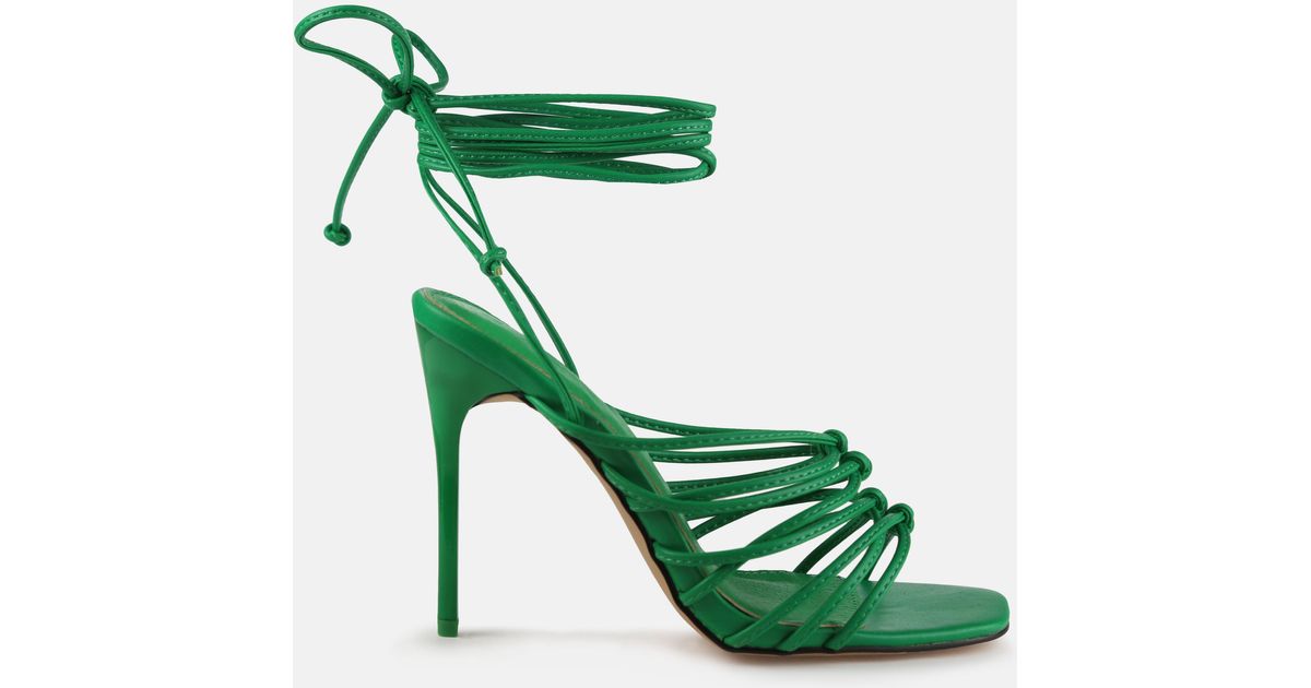 missguided strappy heels