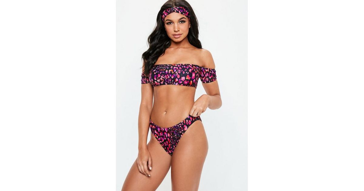 3 piece bikini set headband