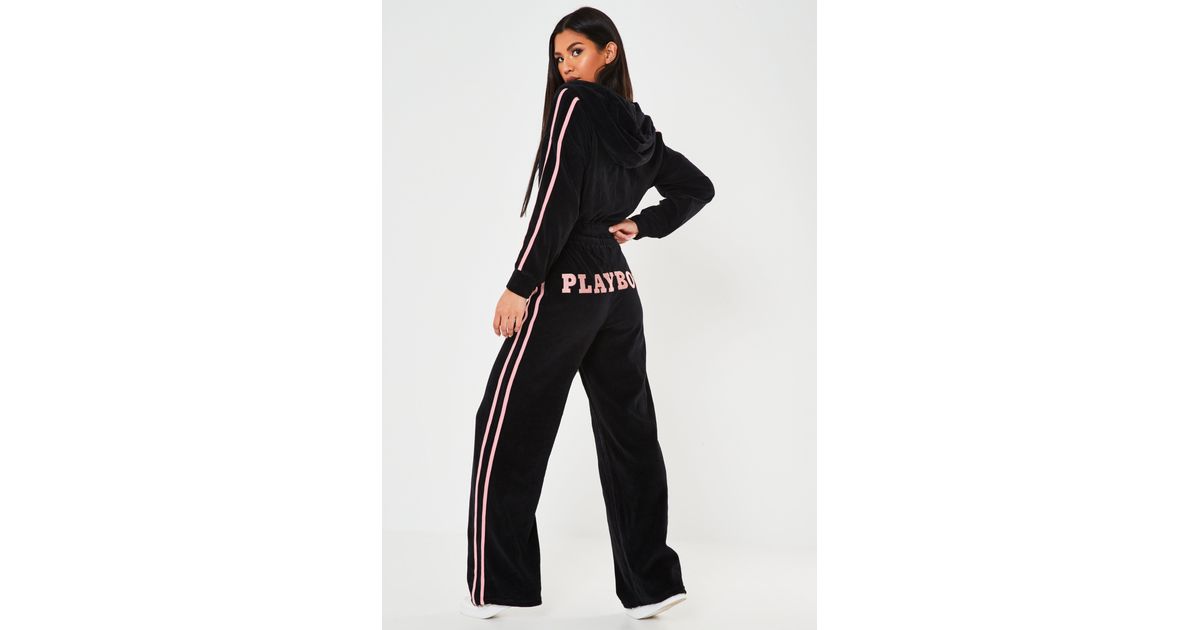 missguided velour tracksuit