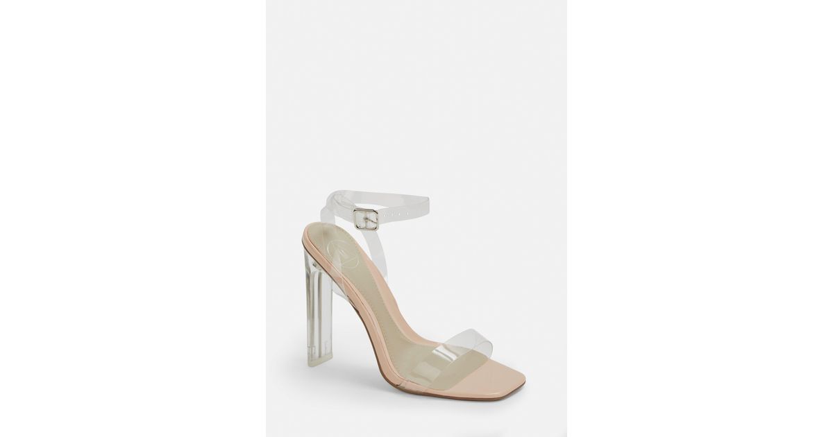 clear heels missguided