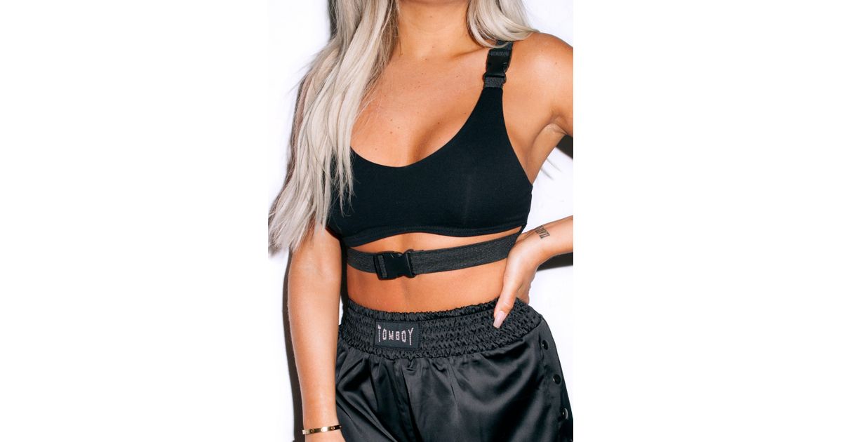 nike buckle bralette