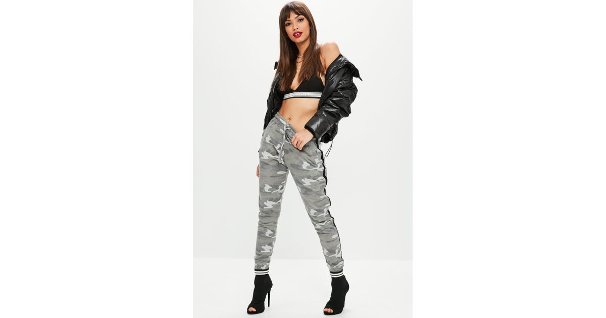 missguided camo joggers