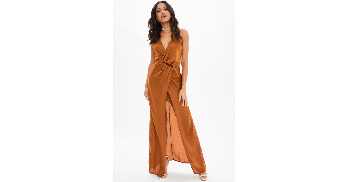maxi dress front split
