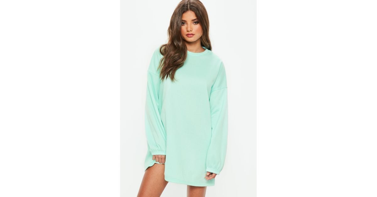 mint green sweater dress
