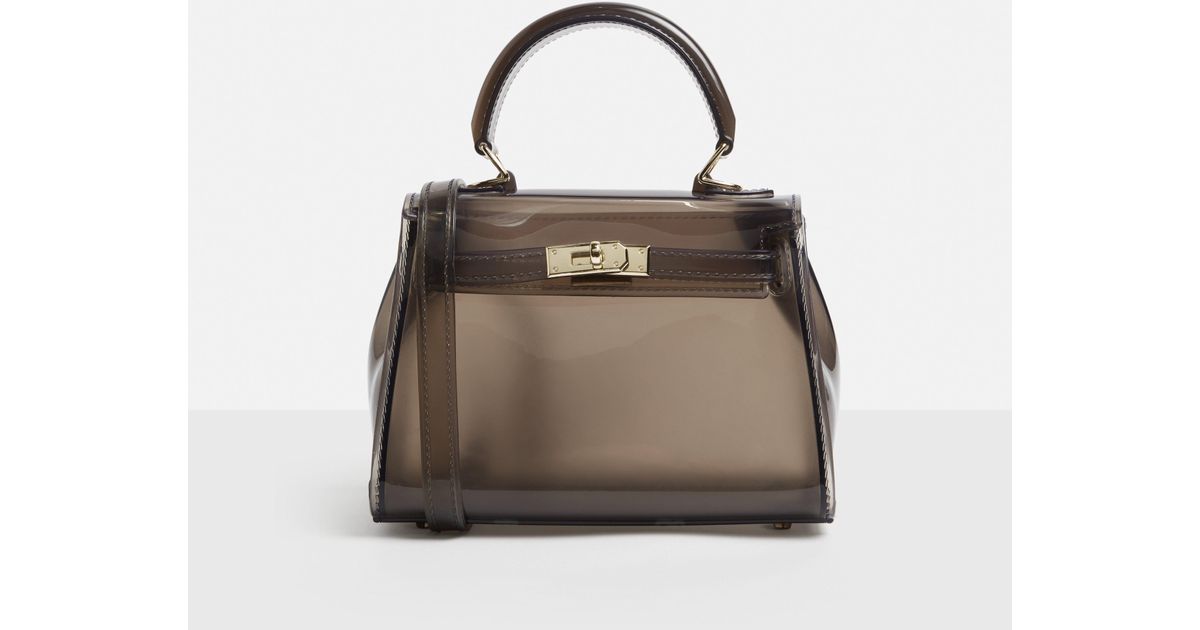 black transparent bag