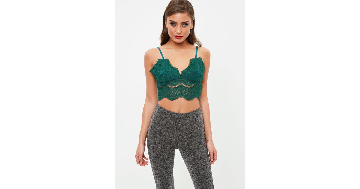 missguided lace bralet