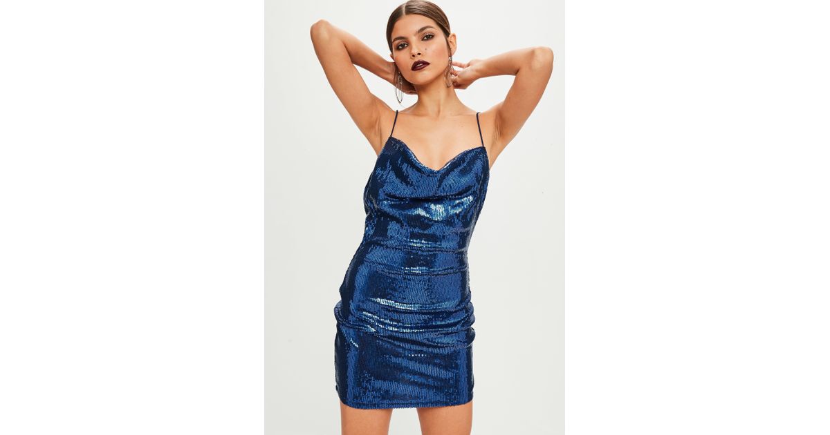 missguided sequin dress