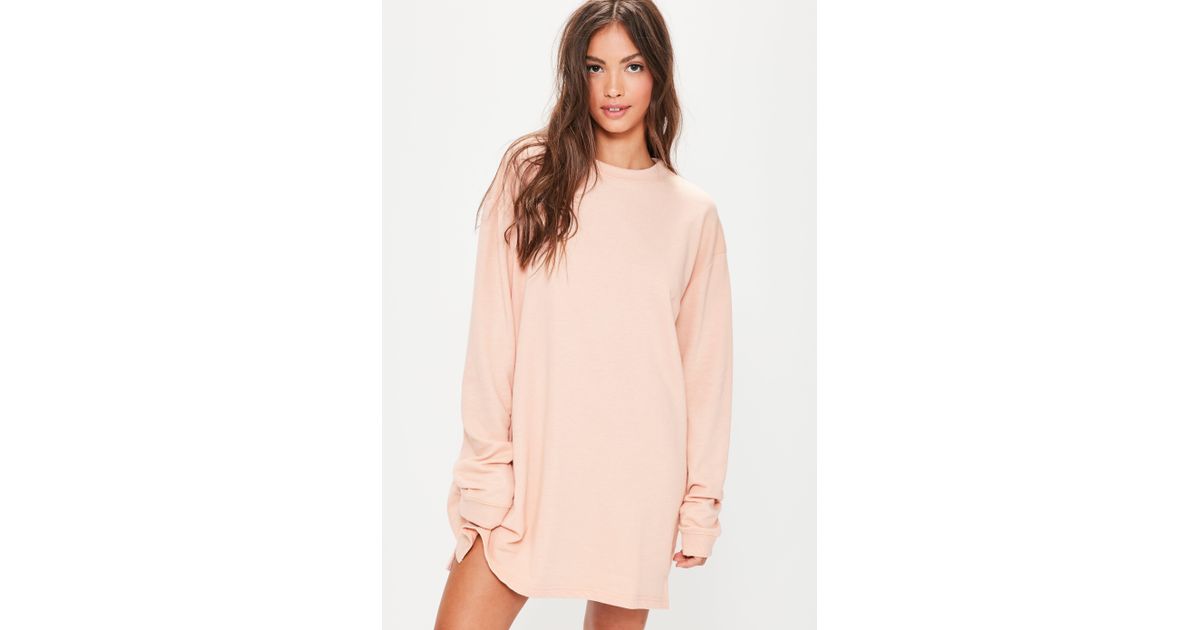 missguided oversized sweater dress