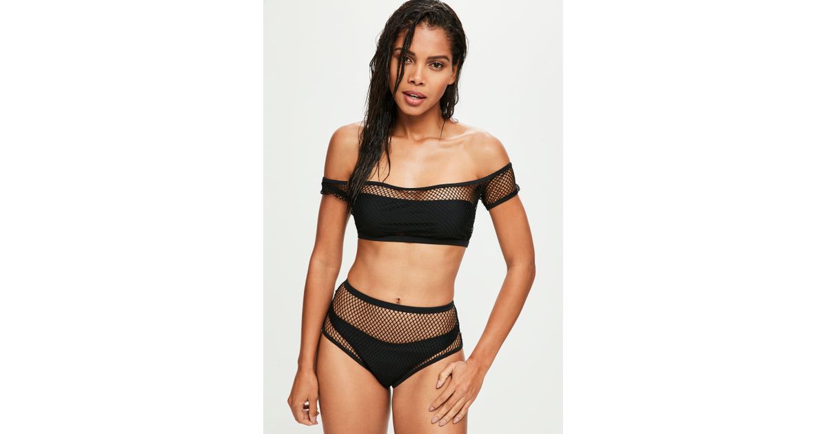fishnet bardot top