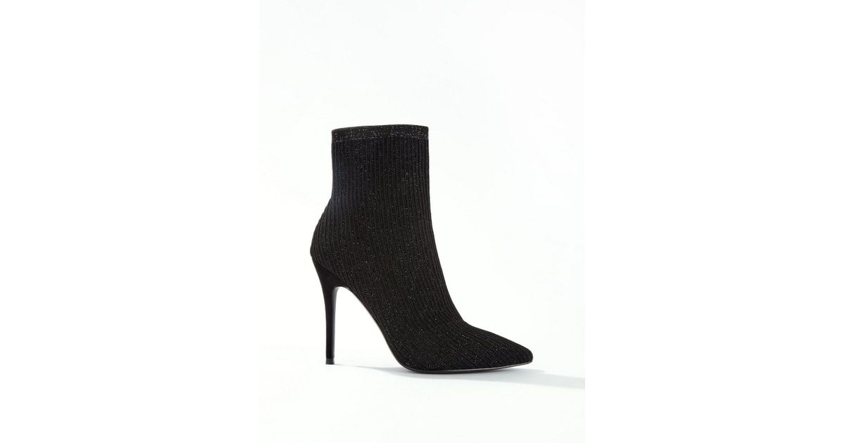 Black Aite Stiletto Sock Boots - Lyst