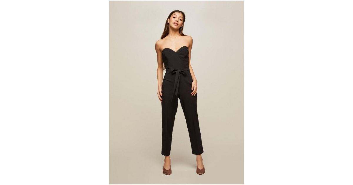 black sweetheart jumpsuit