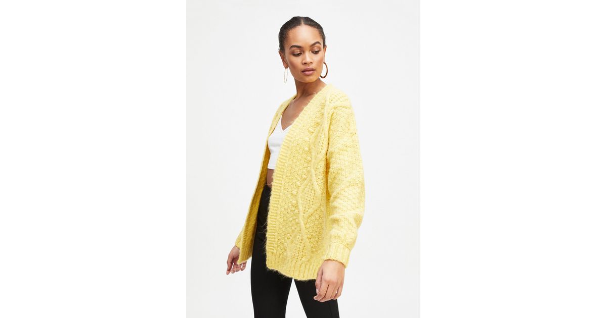 miss selfridge cable cardigan