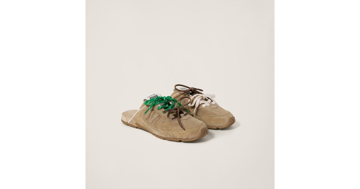 【MiuMiu X New Balance】530 SL faded suede ミュール＊送料込 org.jpg