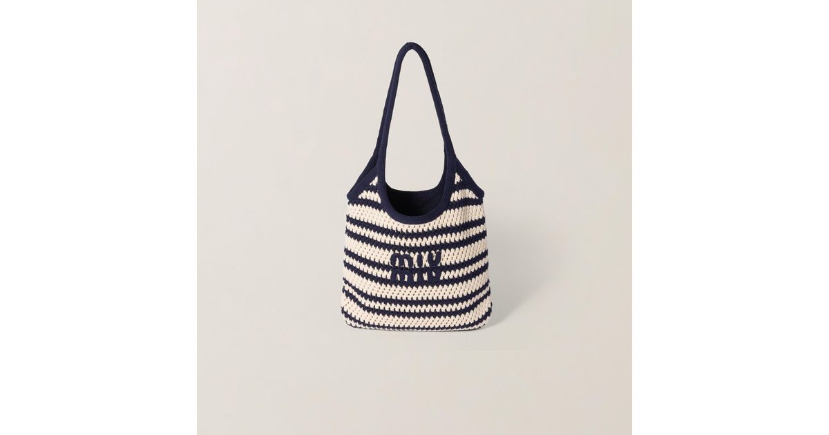 トートバッグ MIU MIU IVY CROCHET TOTE BAG 0400023065875_BLUE?wid=600&hei