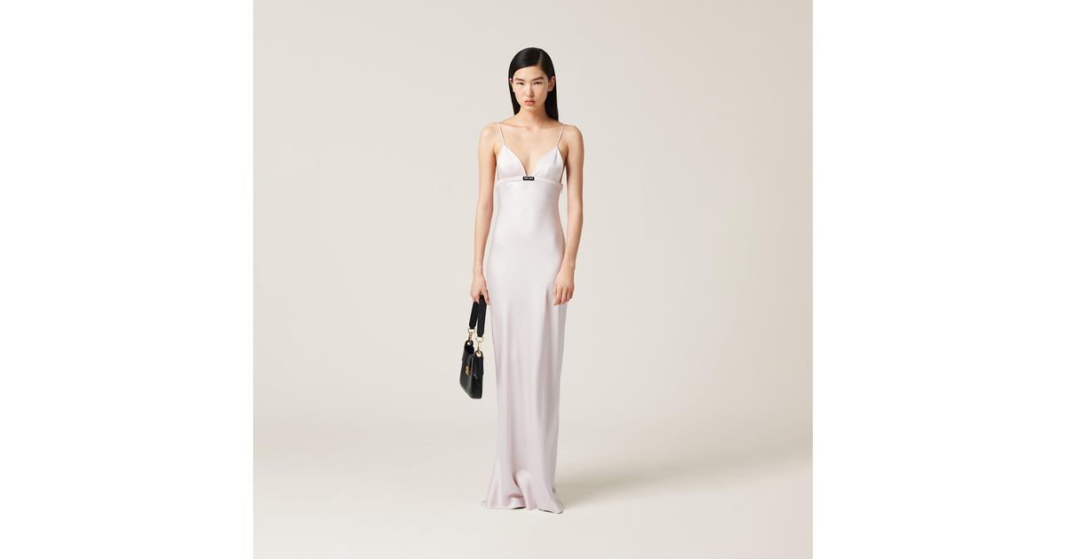 ワンピース Miu Miu Printed Silk Dress Miu Miu Floral Printed Silk Mini Dress - Closet Upgrade