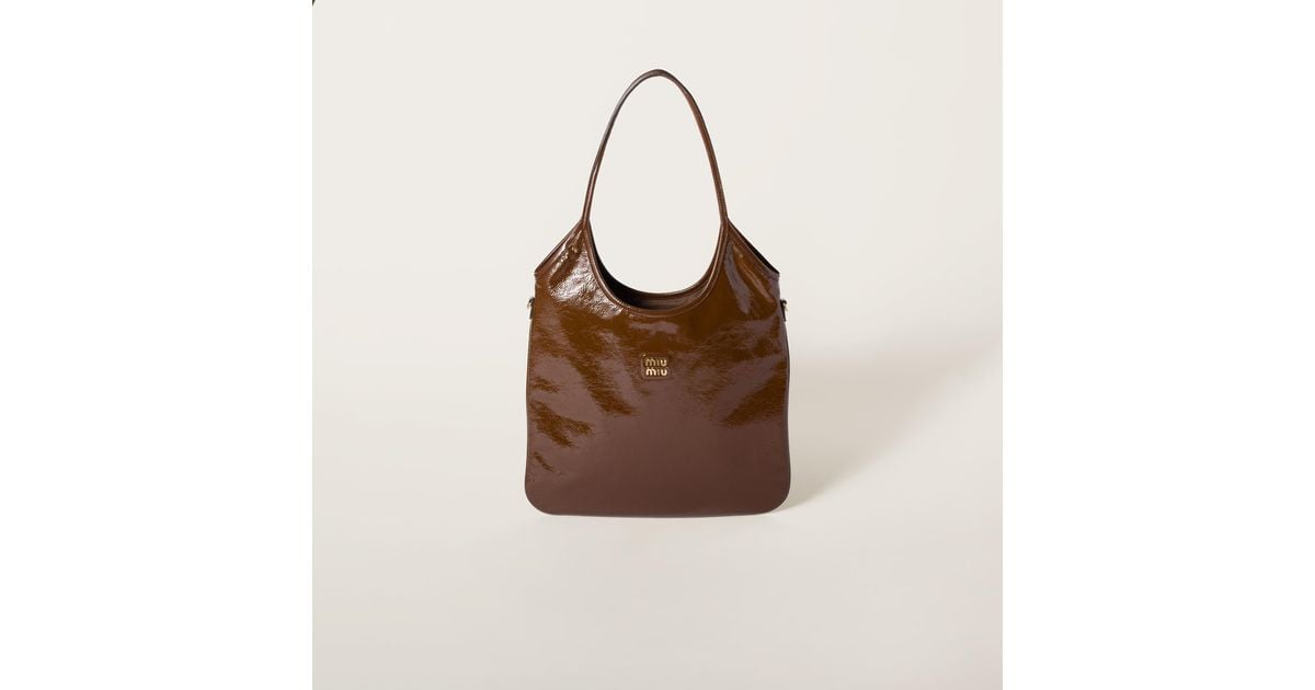 ◆送込◆【MIU MIU】IVY*naplak*レザーバッグ Black Ivy Leather Bag | Miu Miu