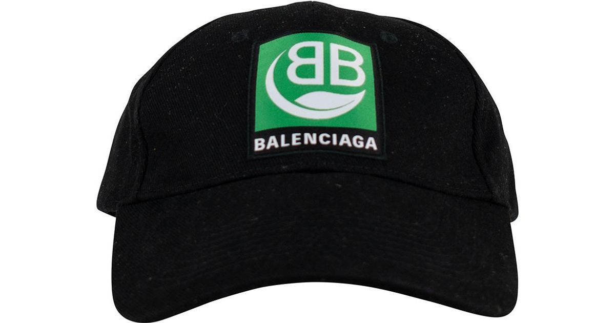 Balenciaga green hat clearance
