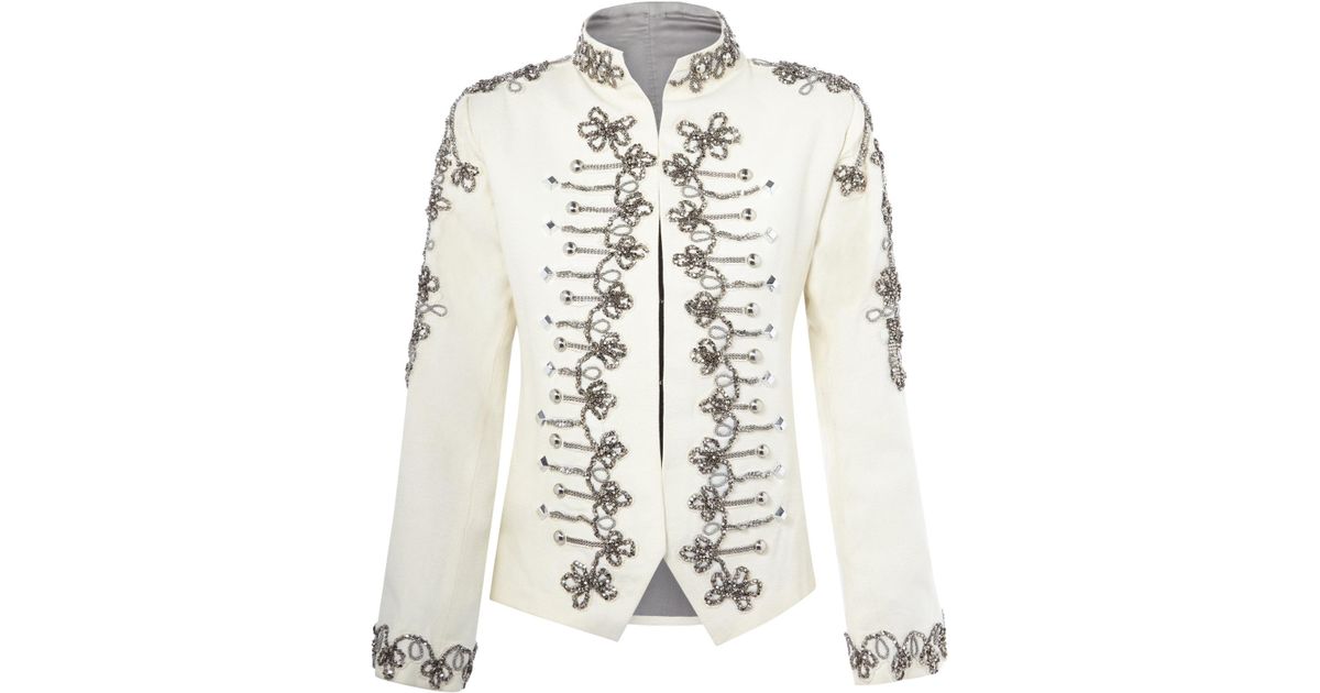 military jacket zara