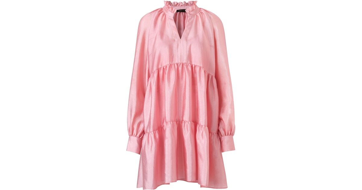 Stine Goya Jasmine Mini Shift Dress in Pink Lyst