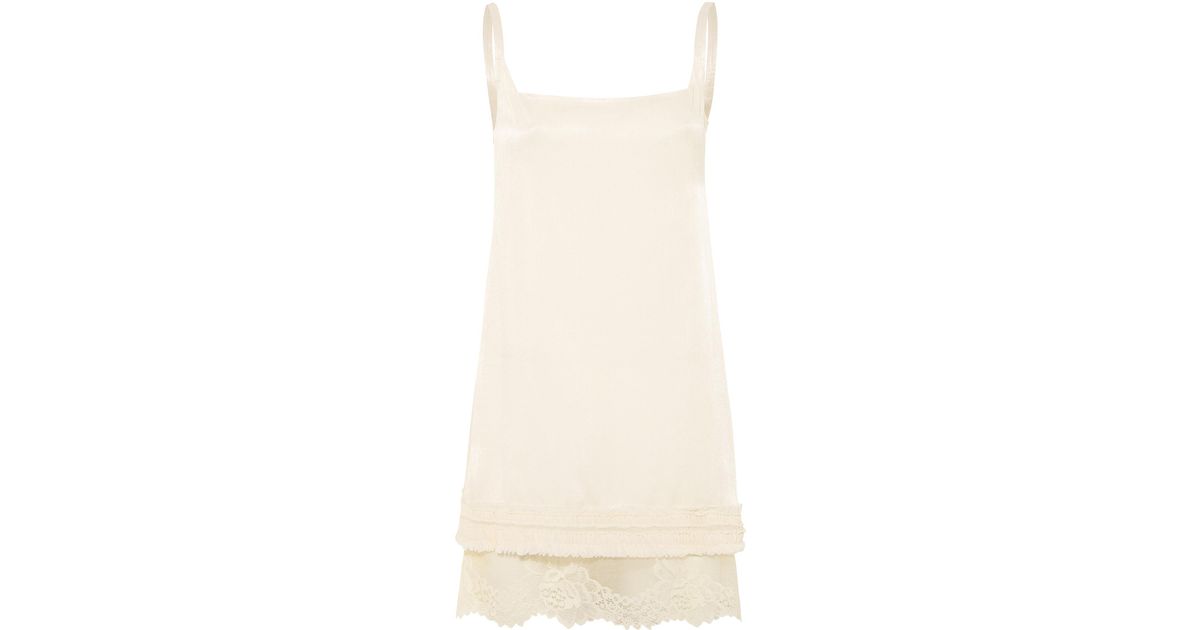 knee length dresses for ladies Zoey Lace Corset Mini Dress - Ivory