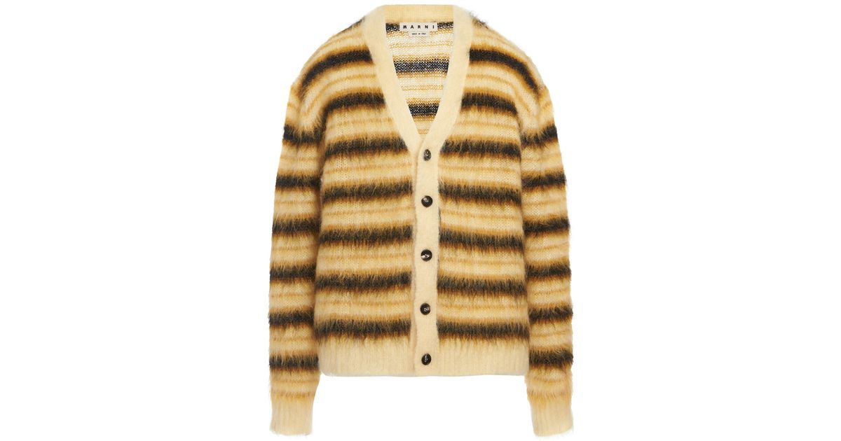 marni mohair cardigan