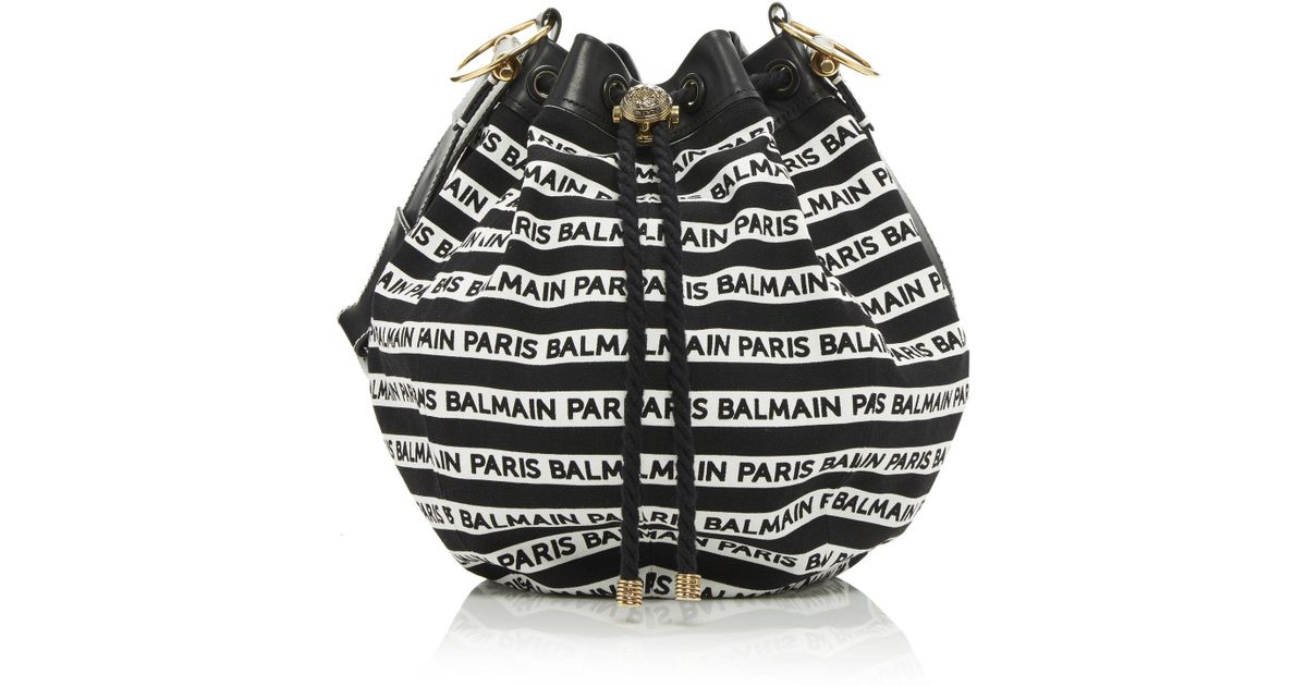 balmain bucket bag