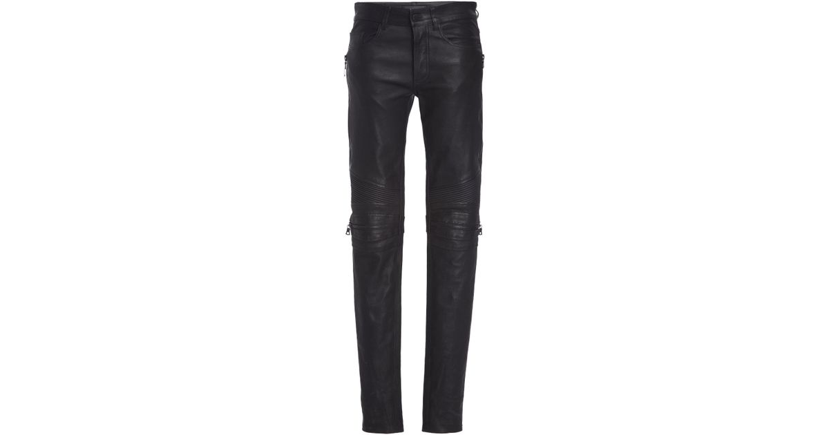 amiri mx2 leather pants