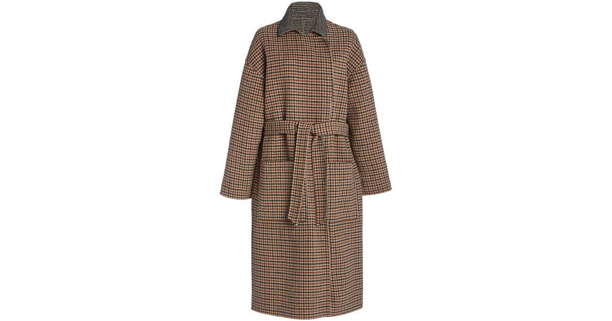 Nanushka alamo wool and silk coat deals