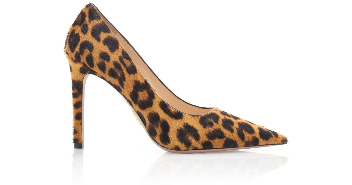 prada leopard pumps