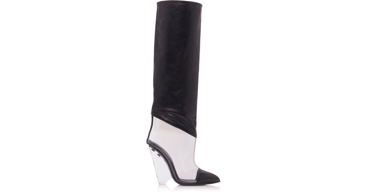balmain pvc boots