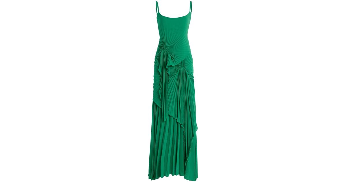 green emerald velvet dress Georgia Hardinge Dazed Dress Floor Length Dress – Taite Ro main image 0