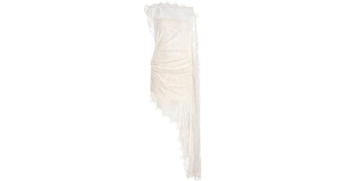 white christmas dresses Floating Lace Strapless Gown