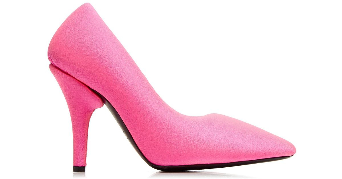 Balenciaga Xl Jersey Pumps in Pink | Lyst