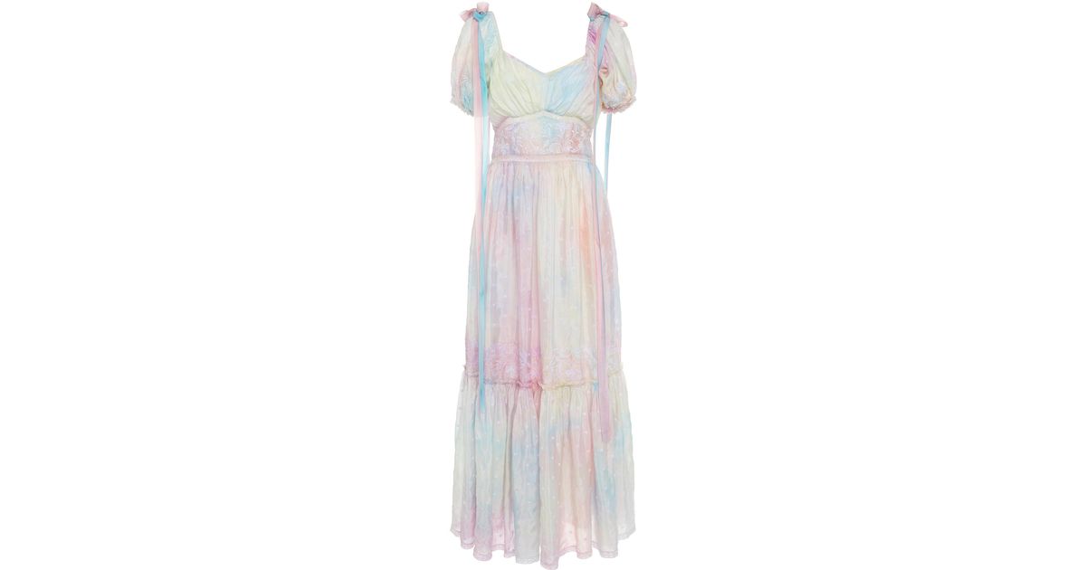 loveshackfancy angie dress tie dye