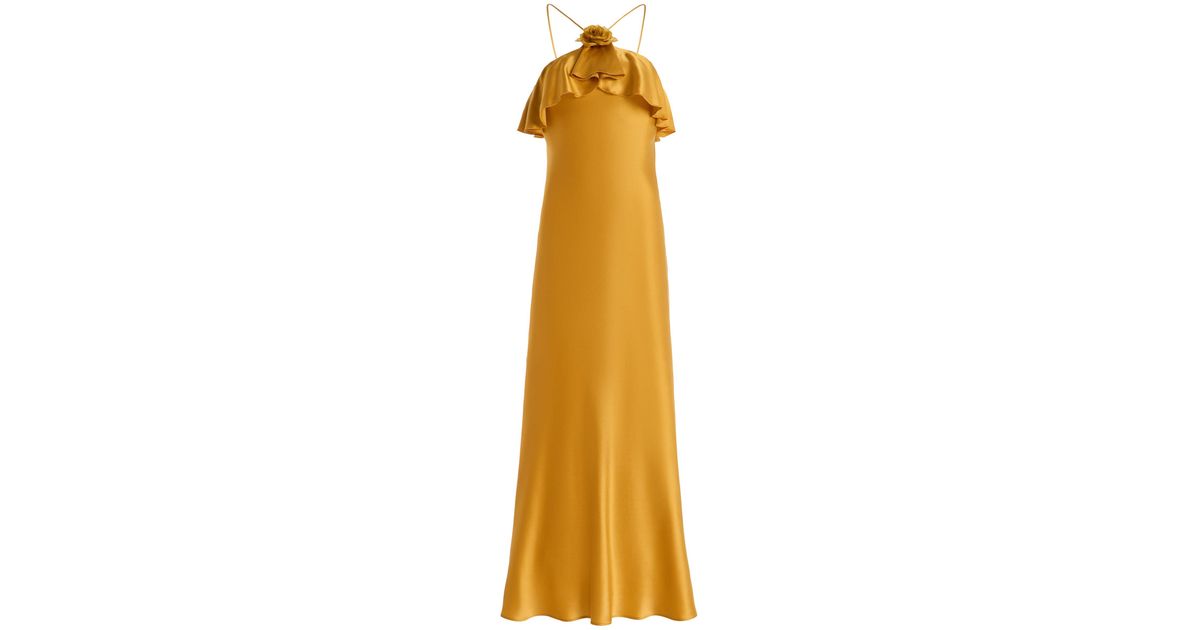 rodarte gold dress RODARTE Gold Sequin Mini Bias Dress 6 / Gold